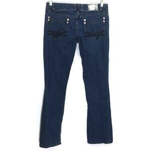 Sean John Luxe Low Rise Bootcut Jeans Juniors 3 Casual Western Normcore Denim